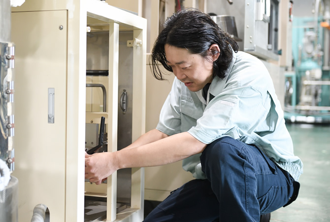 高い技術ノウハウがある担当者